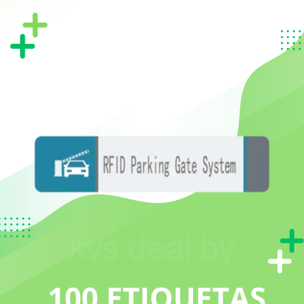 ETIQUETA ZKTECO ULTRA ALTA FRECUENCIA - PARA LECTOR UHF - 860-960MHZ - 100 Unidades