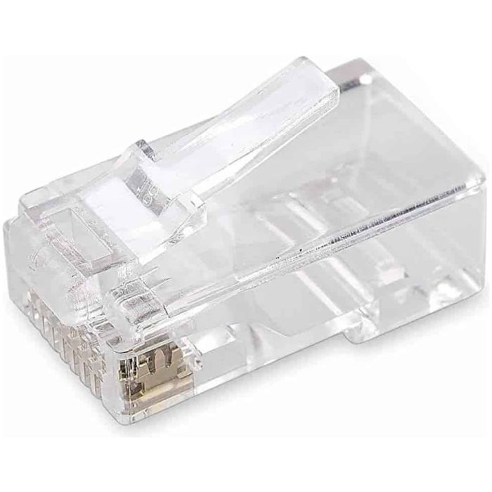 CONECTOR UNNO RJ45 - CAT6 - UNIDAD - Imagen 1