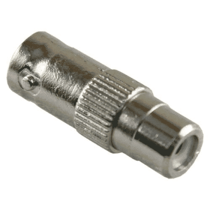 Conector de BNC a RCA Hembra