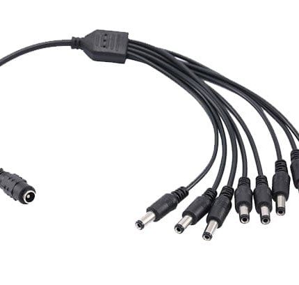 Cola DC con 8 adaptadores