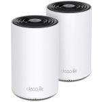 Router TP-LINK Sistema Wi-Fi 6E Mesh AXE5400 de Triple Banda – 2 Pack