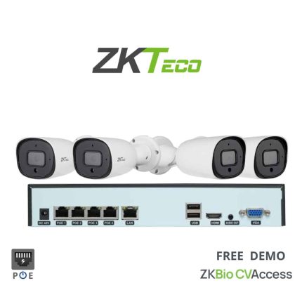 KIT ZKTECO 4 CAMARAS BULLET IP - SIN DISCO