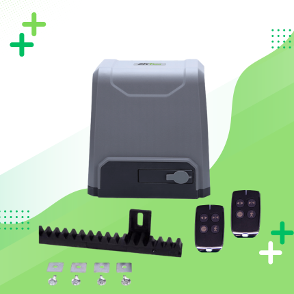 Combo Motor para Puerta Deslizante Zkteco + Riel Plastigo