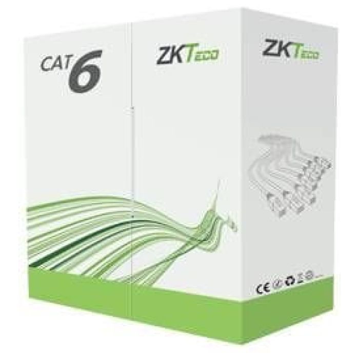 Cable UTP ZKTeco Carrucha CAT 6 305mts 100% Cobre - Interiores - Imagen 1