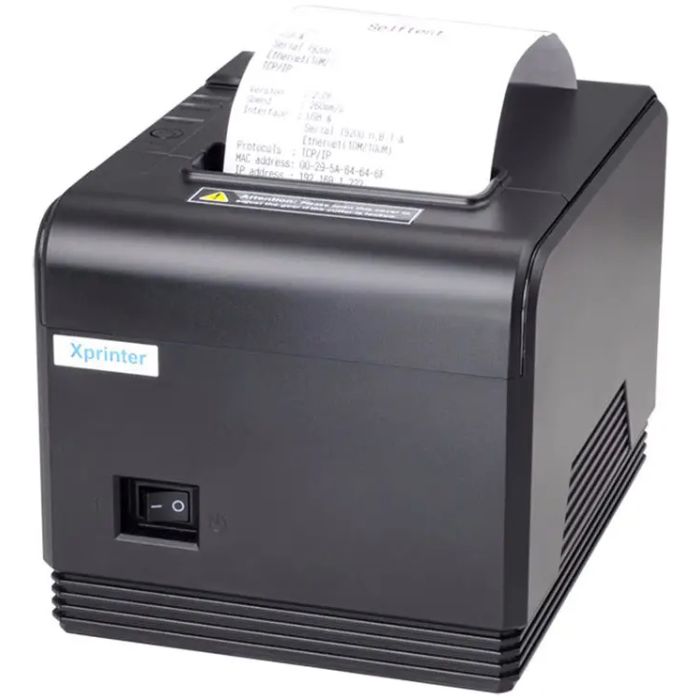 IMPRESORA TERMICA XPRINTER PARA RECIBOS 80MM - USB-RJ45 - Imagen 1