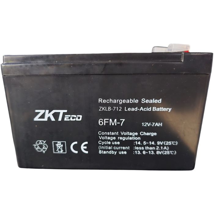 BATERIA ZKTECO PARA UPS - 12V-7AH - Imagen 1