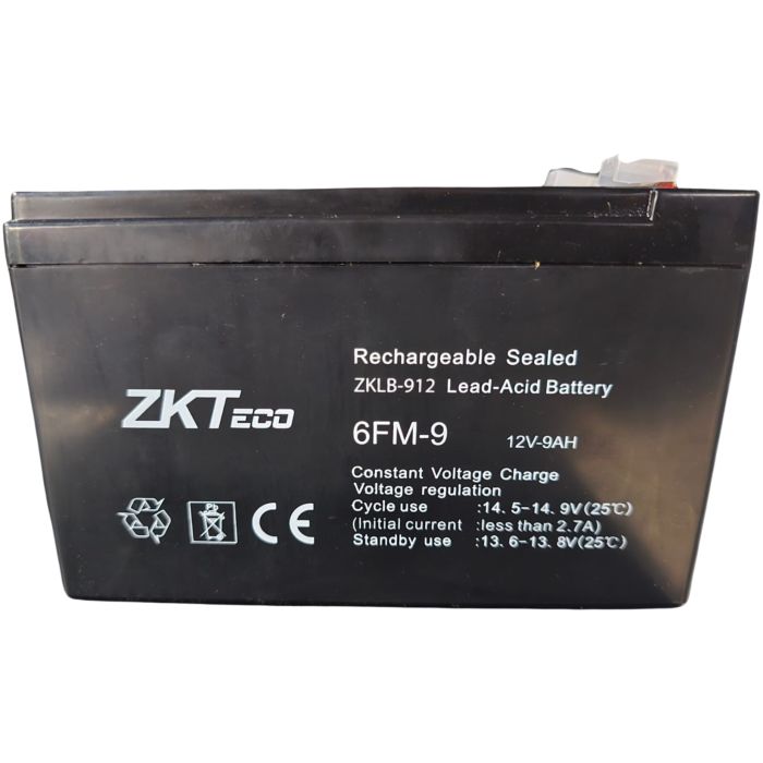 BATERIA ZKTECO PARA UPS - 12V-9AH - Imagen 1
