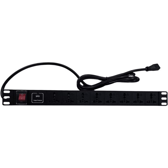 REGLETA ZKTECO PDU 8 TOMAS - 16A - Imagen 1