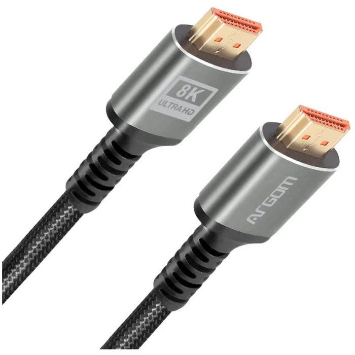 CABLE ARGOM HDMI MACHO A HDMI MACHO - 8K - 3 METROS - Imagen 1