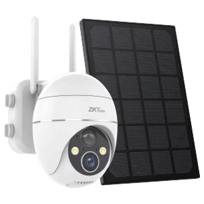 CAMARA ZKTECO - PT - WIFI - 3MP - CON PANEL SOLAR - Imagen 1