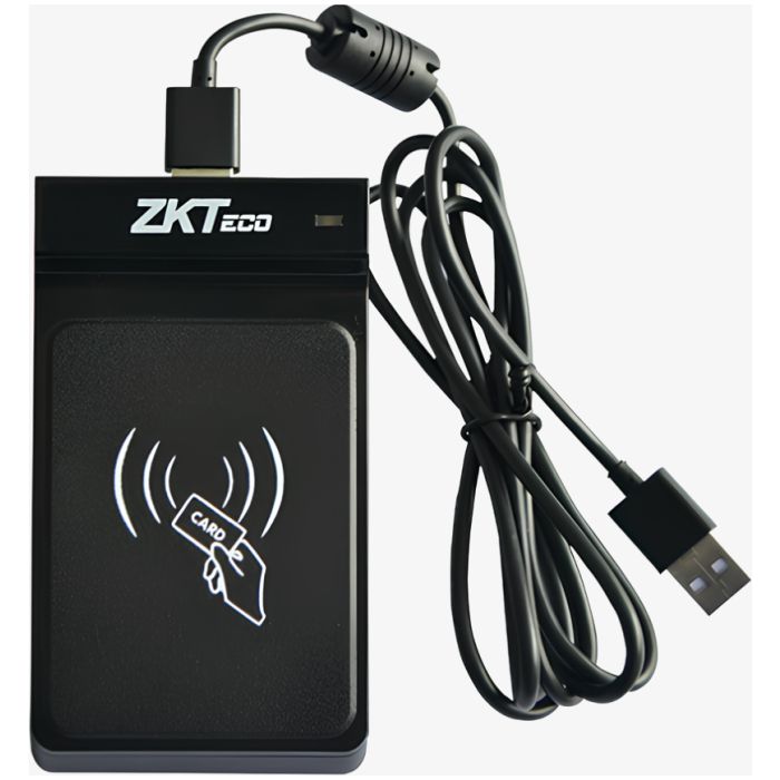 LECTOR DE TARJETAS ZKTECO 13.56MHZ - USB - Imagen 1
