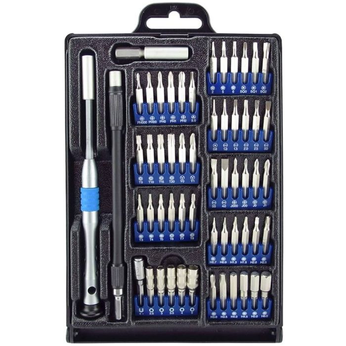 KIT HERRAMIENTA DESTORNILLADORES SPROTEK - 54 PIEZAS - Imagen 1