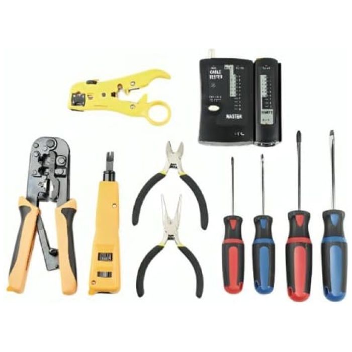 KIT HERRAMIENTAS SPROTEK - PARA RED - 10 PIEZAS - Imagen 1